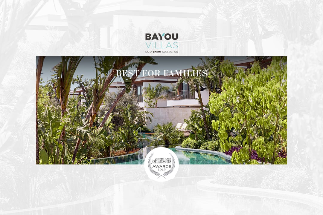 Bayou Villas Receives Condé Nast Johansens “2025 Condé Nast Johansens Awards For Excellence”