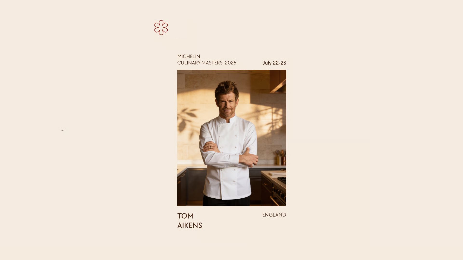 1 Michelin-Starred Chef Tom Aikens