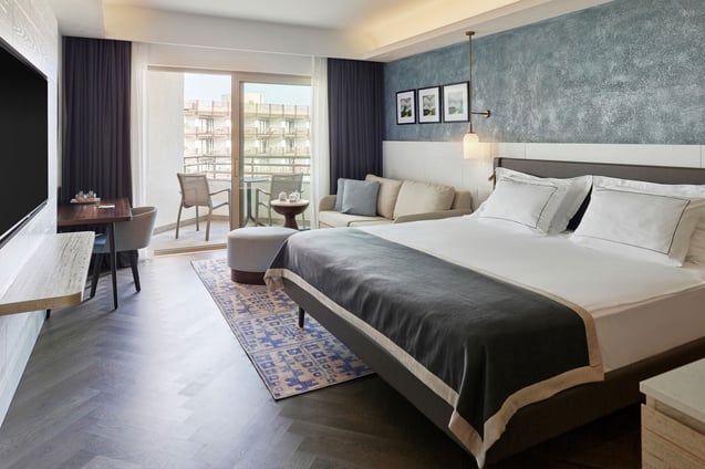 Deluxe Zimmer Mit Teilwisem Meerblick