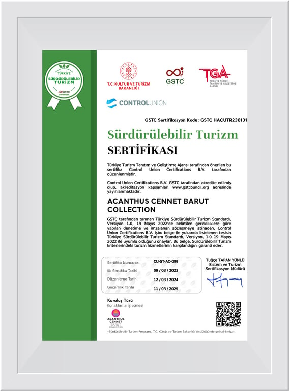 Sustainable Tourism Certificate