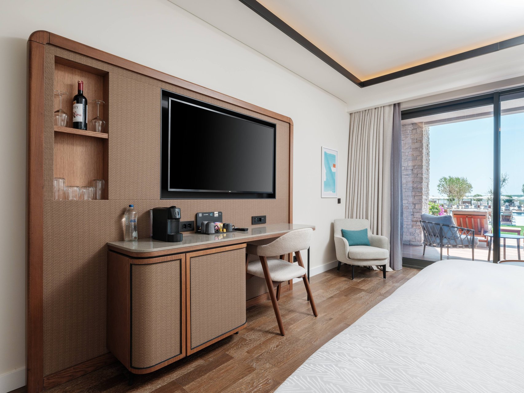Deluxe Deniz Tarafı Swim-up Oda