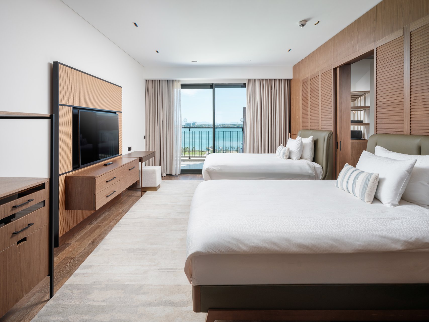 Präsidentensuite mit 3 Schlafzimmern und privatem Pool - Meerblick