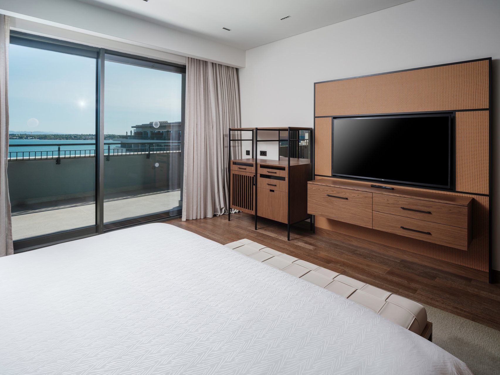 Präsidentensuite mit 3 Schlafzimmern und privatem Pool - Meerblick