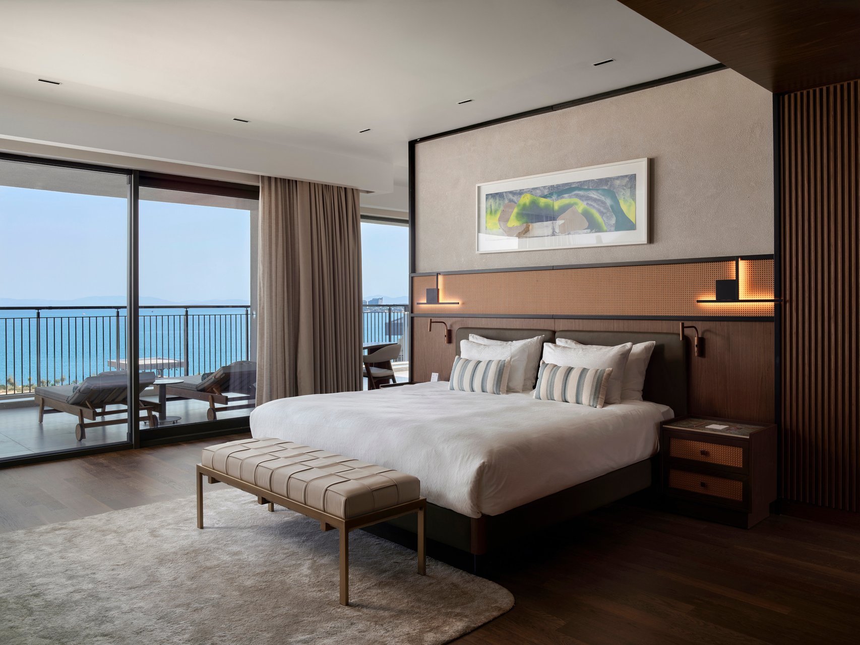 Presidential Suite with Two Bedrooms & Private Swimming Pool - Sea View