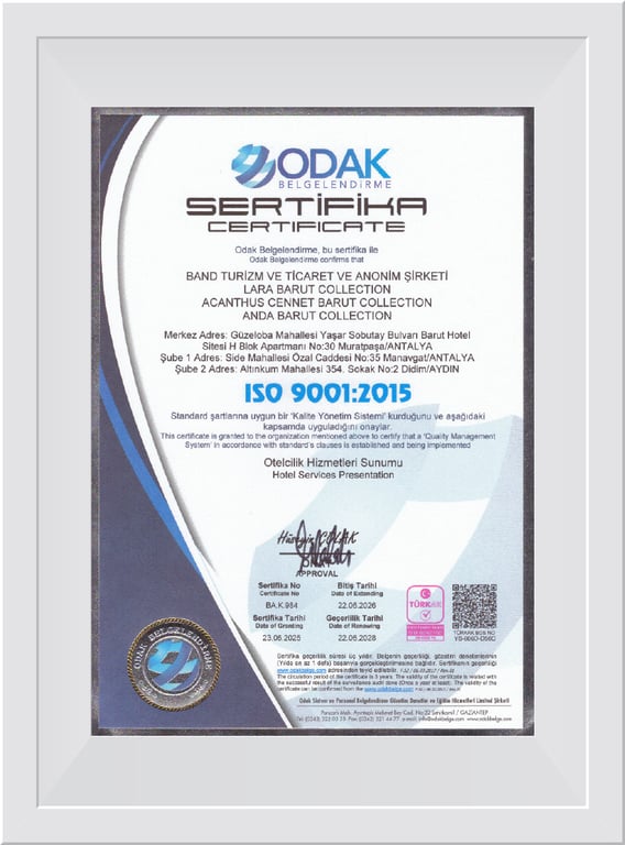 ISO 9001.2015 Quality Management System
