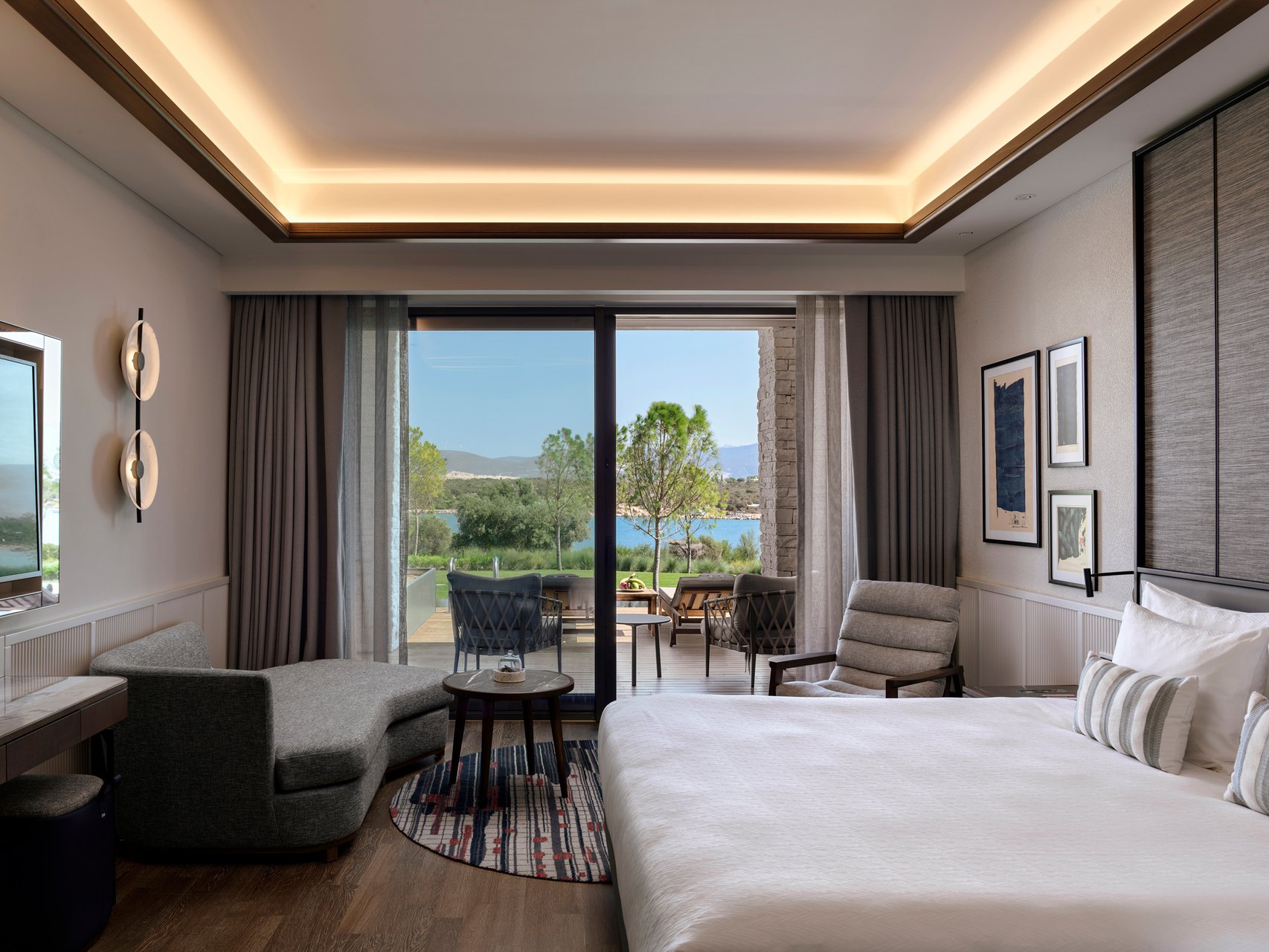 Deluxe Deniz Tarafı Swim-up Oda