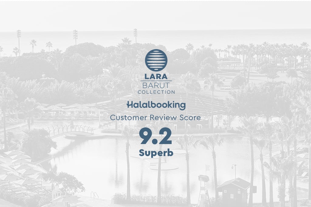 Lara Barut Collection Received a 9.2 - Superb Guest Review Score on Halalbooking