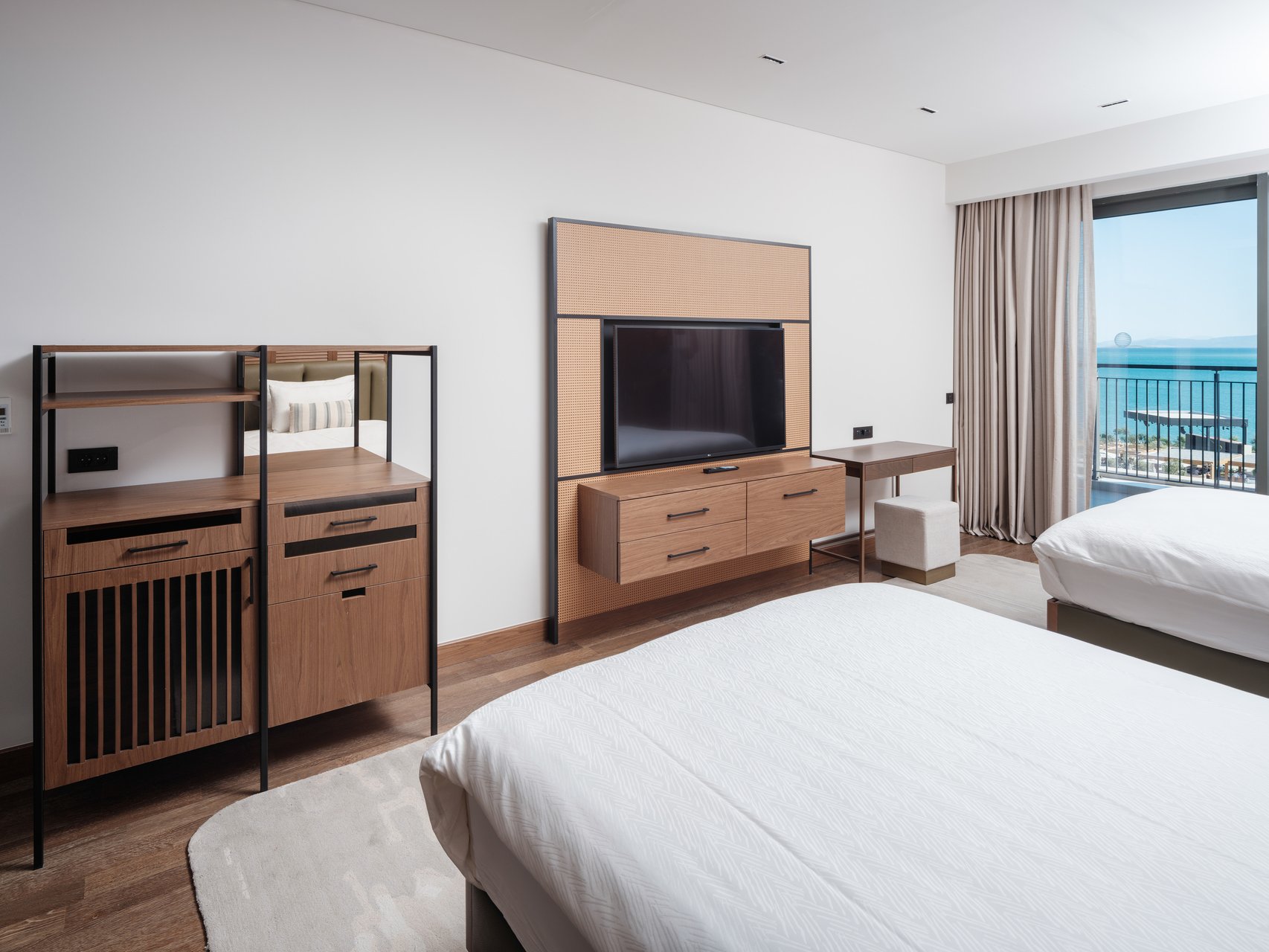 Präsidentensuite mit 3 Schlafzimmern und privatem Pool - Meerblick
