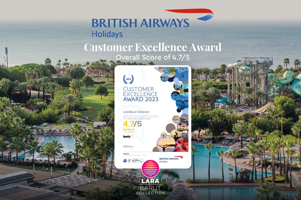 Lara Barut Collection Recieved The British Airways 2023 Customer Exellence Awards