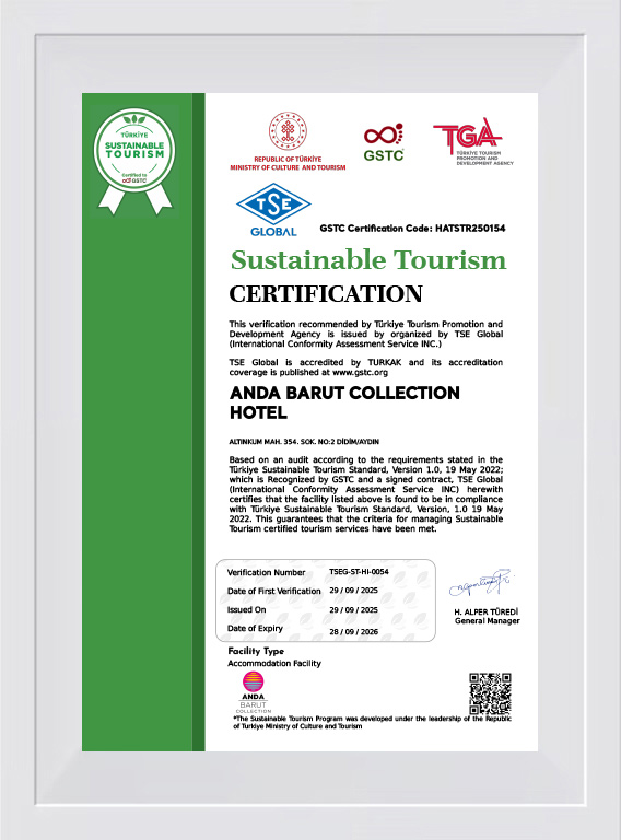 Sustainable Tourism Certificate