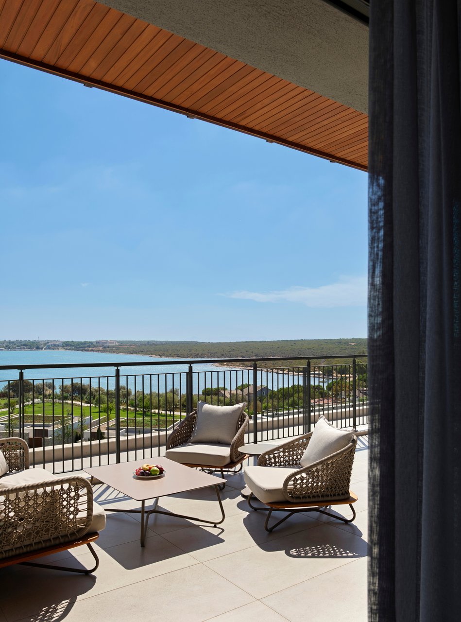 Penthouse Süit 2 Yatak Odalı, Özel Havuzlu - Deniz Manzaralı