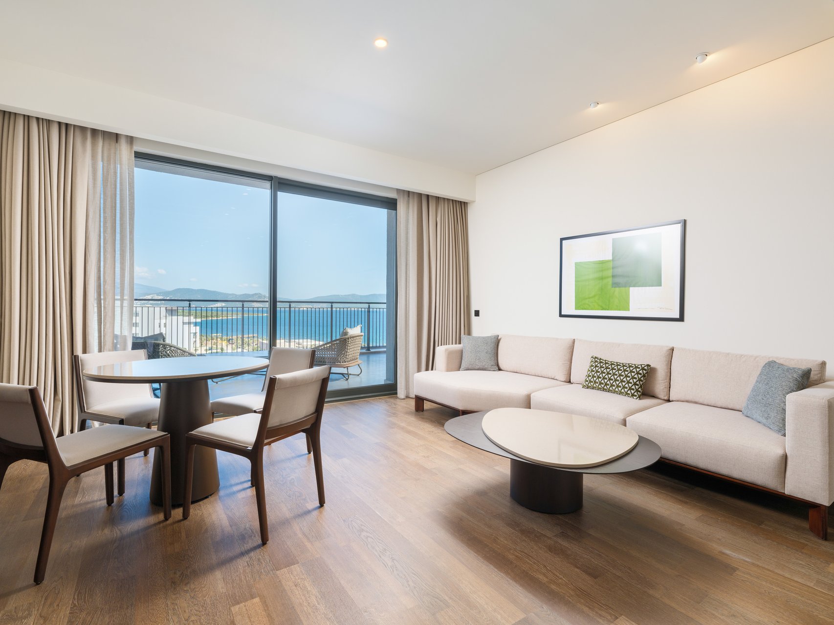 Penthouse Suite mit 2 Schlafzimmern - Meerblick
