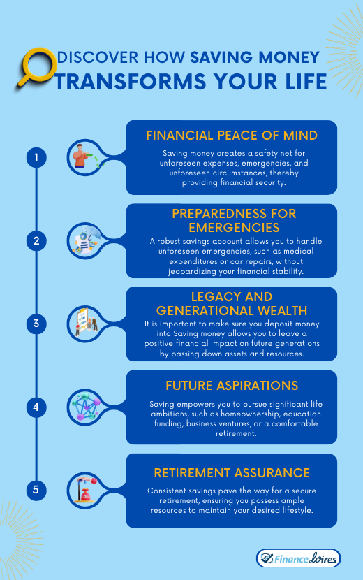 how saving money transform your life