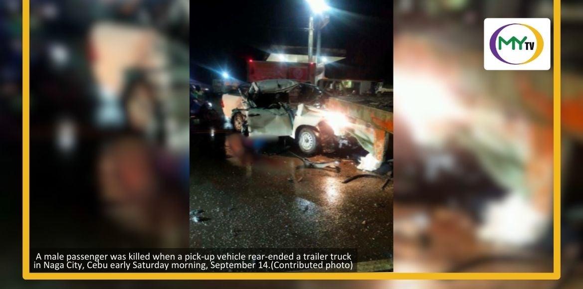 Man killed in Naga road accident - article image