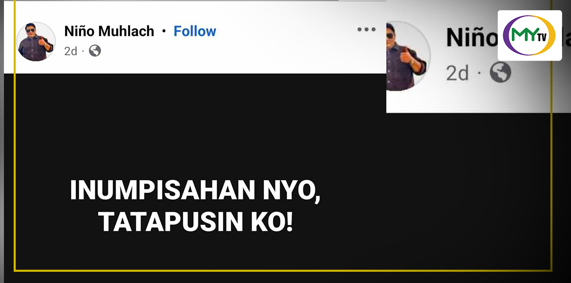 NIÑO MUHLACH VENTS IRE: "INUMPISAHAN NYO, TATAPUSIN KO!" - article image