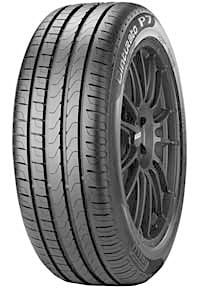 A black Honda Accord tire with visible tread patterns and a Pirelli logo on the sidewall.