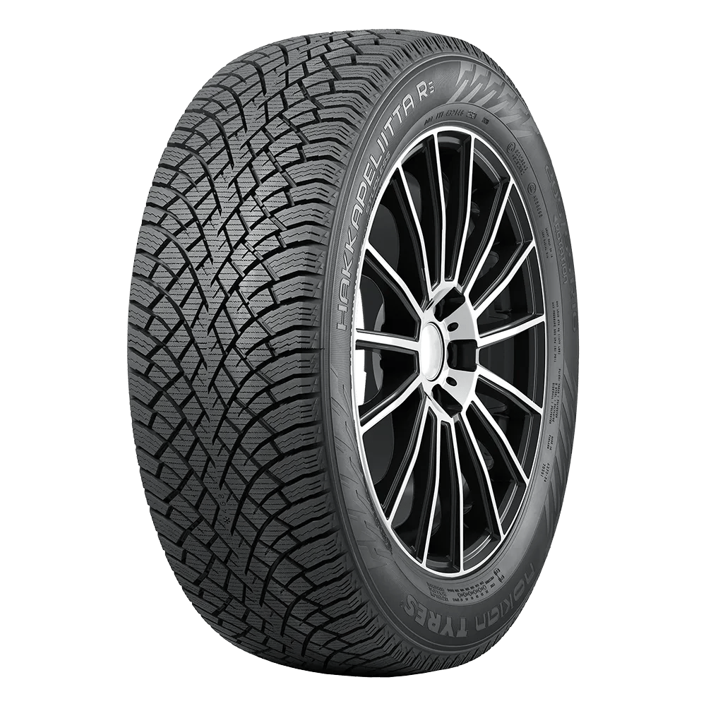 Example of a studless winter snow tire by Nokian