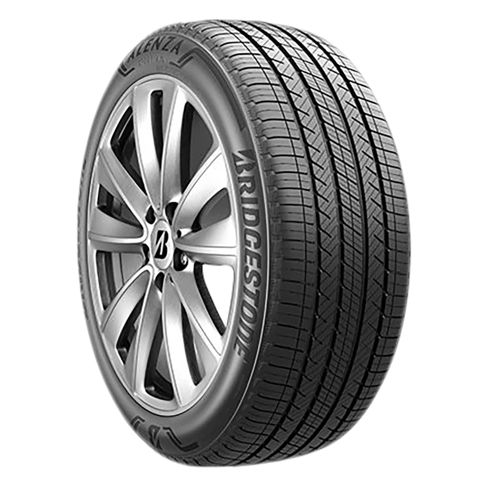 bridgestone alenza tire on an aluminum alloy multi-spoke wheel for a post about suv performance tires