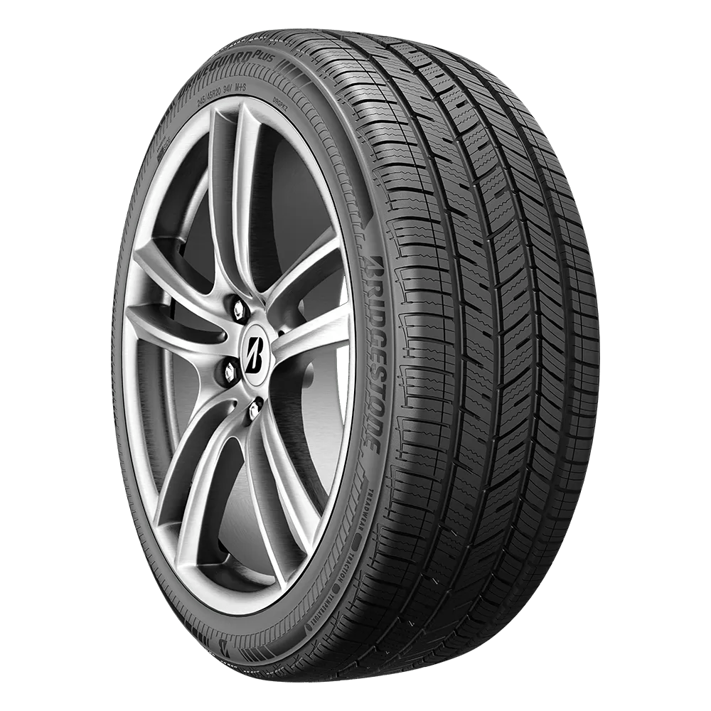 a bridgestone driveguard plus rft tire for lexus es350