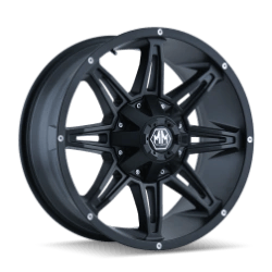 example of matte black rims