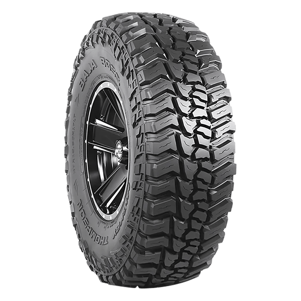 A mickey thompson baja boss mud terrain tire 