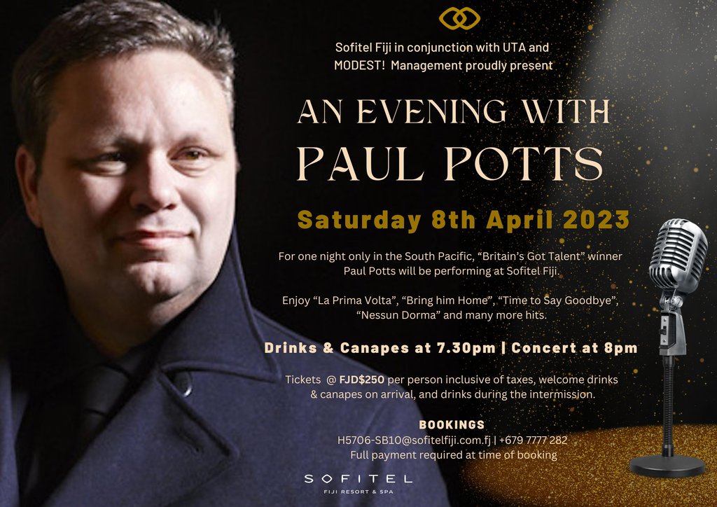 An Evening with Paul Potts