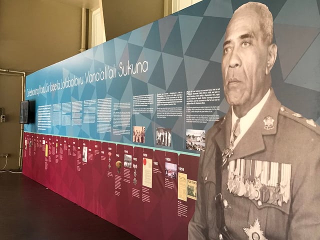 Ratu Sukuna timeline at Fiji Museum