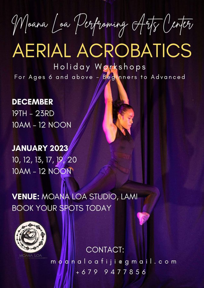 Moana Loa Aerial Acrobatics Workshop