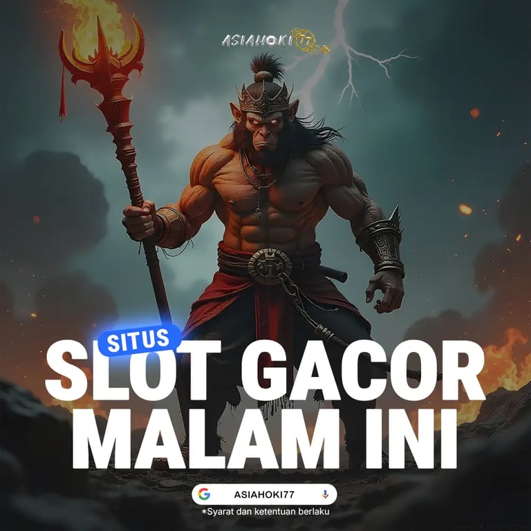 ASIAHOKI77: Situs Slot Gacor Malam Ini Terbaru Gampang Maxwin 100% Resmi