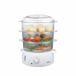 Skyline Electric Food and Vegetable Steamer, 3 tier
