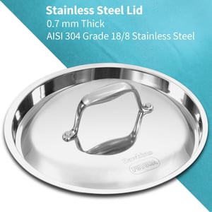 Hawkins Pro 1.5 Litre Sauce Pan, Tri-Ply Stainless Steel Tea Pan/Milk Pan with Stainless Steel Lid, Silver (PSSP15S) image 9