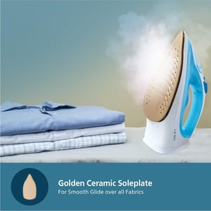 Philips Steam Iron Easy Speed 2000 Watts - GC1028/20 2 years warranty image 4