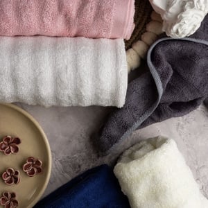Mush Bamboo Face Towels (Pack of 6 Pcs), Mix Colours image 4