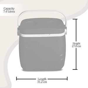Milton Super Chill Insulated Ice Pail - 7.4 Litres, Insulated Body, Ideal for Cold Water, Juices & Summer Beverages at Home or Office image 4