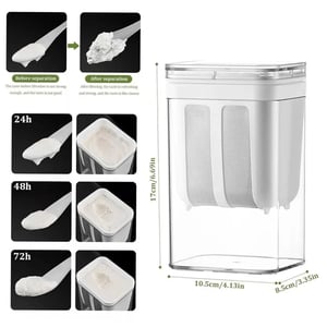 Multipurpose Yogurt & Hung Curd Maker - 1400 ml, Made in India image 3