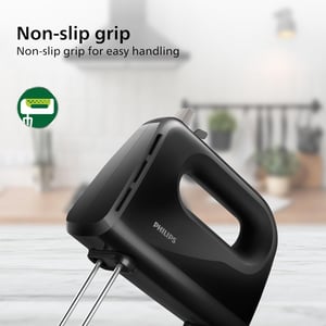 Philips Daily Hand Mixer 300W 5 Speed - HR3705/10, 2 years warranty image 2