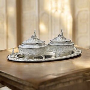 German Silver Mouth Freshener Serveware - Large, For Premium Hosting & Gifting image 2