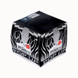 Wintex Pop-up Facial Tissue Box, 100 Pulls (200 Sheets) | Soft 2-Ply 100% Virgin Paper, 20 x 20 cm image 2