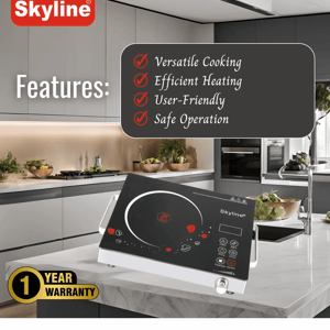 Skyline Infrared Induction Cooktop 2000 watts image 3