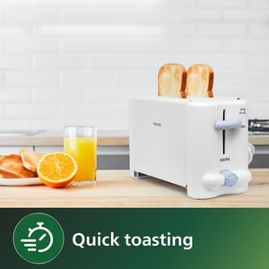 Philips 2-Slice Pop-up Toaster 800 Watts - HD4815/28, 2 years warranty image 4