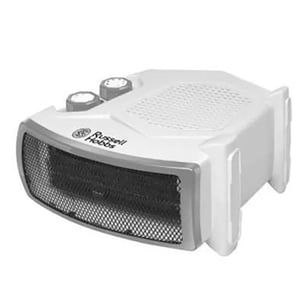 Russell Hobbs 2000W Fan Room Heater (RFH21VH, Grey) | Vertical & Horizontal Operation | 2 Heat Settings | Overheat Protection | Portable with Handle | Wide Oscillation | 2-Year Warranty image 2