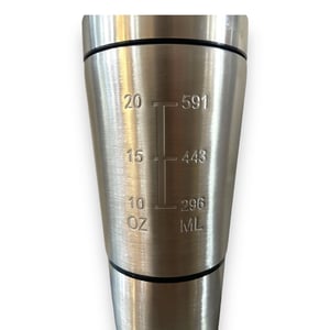 Joyo Stainless Steel Gym Shaker - 700 ml, Ideal for Pre-workouts, Protiens & Gym Use image 3