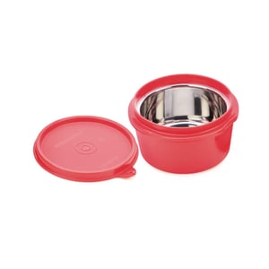 Signoraware Executive Microsafe Steel Container (Medium), Inner Steel Container, Leak-Proof, Microwave Safe, Ideal for Office, School & Household Purposes