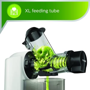 Philips Masticating Juicer HR1887/81, XL Tube, 150 watts, 2 years Warranty image 3