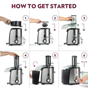 Borosil Primus Plus Juicer, 800 watts, 2 years warranty image 8