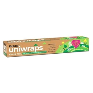 Oddy Uniwraps Food Wrapping Paper – 20 Metres, Non-Stick, Eco-Friendly, Microwave & Freezer Safe, Ideal for Tiffins, Baking & Storage image 5