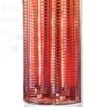 Russell Hobbs 1200W Carbon Infrared Electric Room Heater | 2 Heat Settings, Wide Oscillation, Double Carbon Tubes | 40% Less Power Consumption, Tip-Over Safety Protection | 2-Year Warranty - RCH1200W