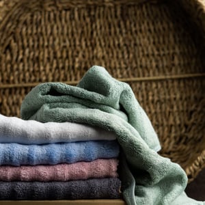 Mush Bamboo Face Towels (Pack of 6 Pcs), Mix Colours image 3
