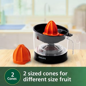 Philips  Citrus Press Juicer Black & Transparent - HR2777/00, 2 years warranty image 3