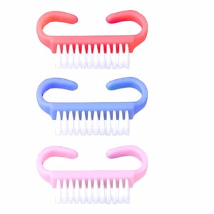 GUBB Nail Brush | Multi-use Manicure and Pedicure Brush | Fingernail Cleanser | Toe Nail Cleanser for Men and Women (Assorted Colour)